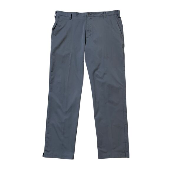 Adidas Pants Mens 36 Titanium Grey Lightweight Moisture Wick Performance Golf - Picture 1 of 11